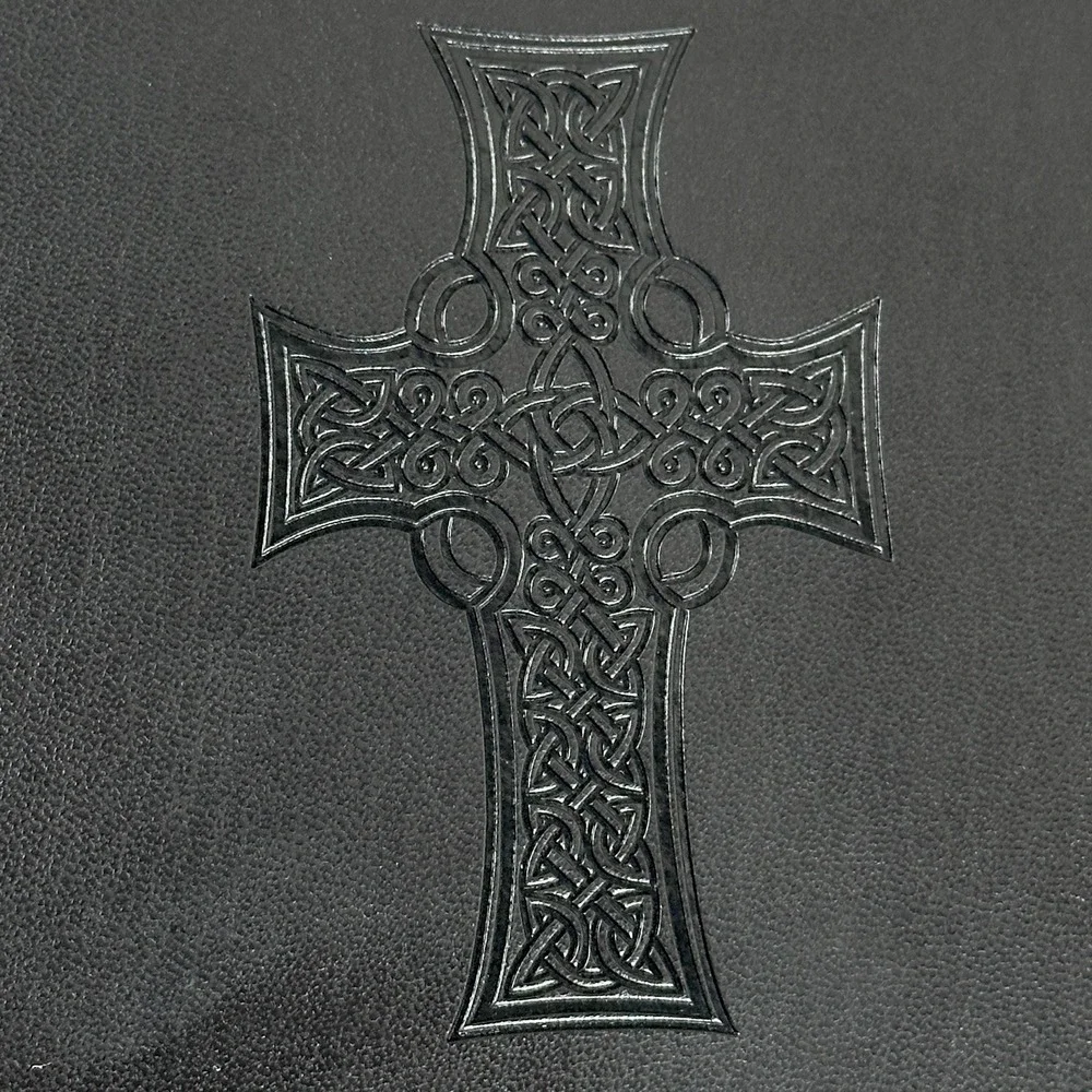 Ultra thin Bible ESV Celtic Cross Design Bibles Crossway
